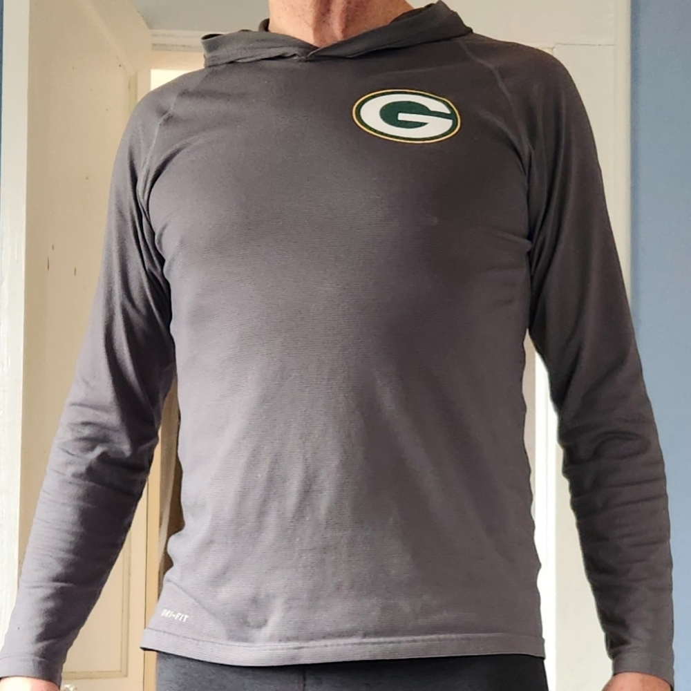 Nike Green Bay Packers Dri Fit Hoodie